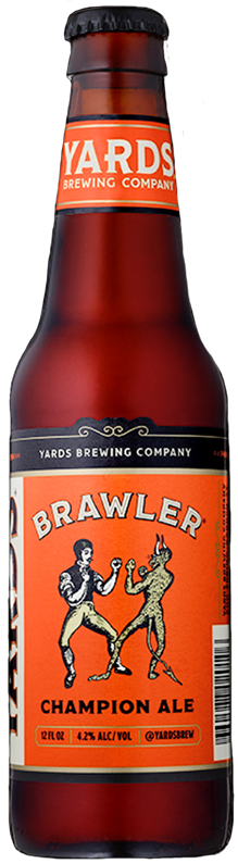 yards brawler champion ale bottle